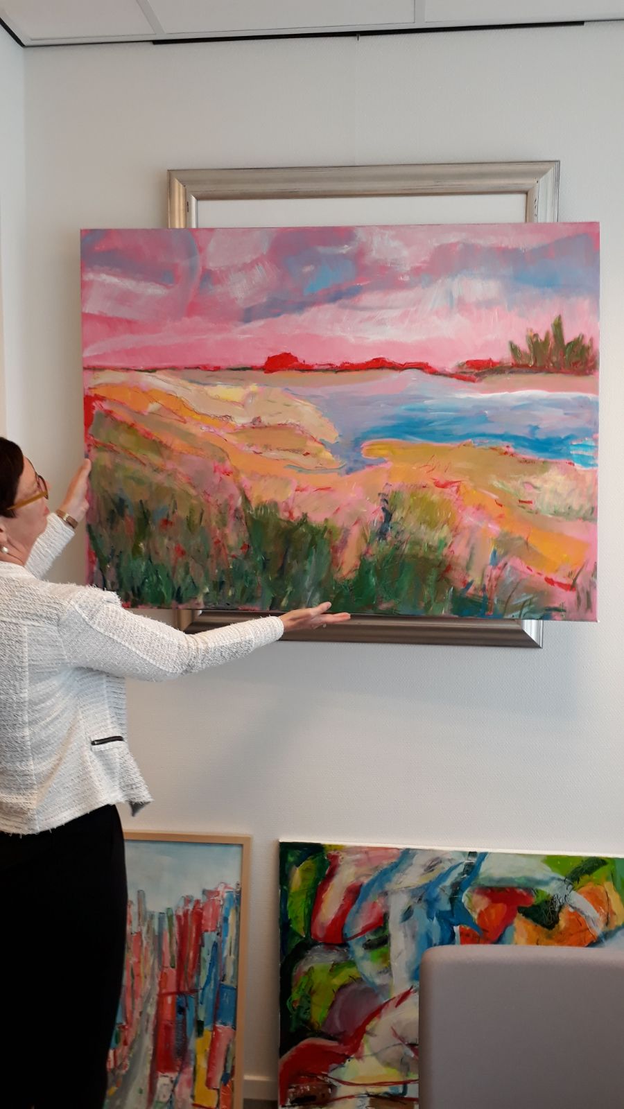 Kunst tegel