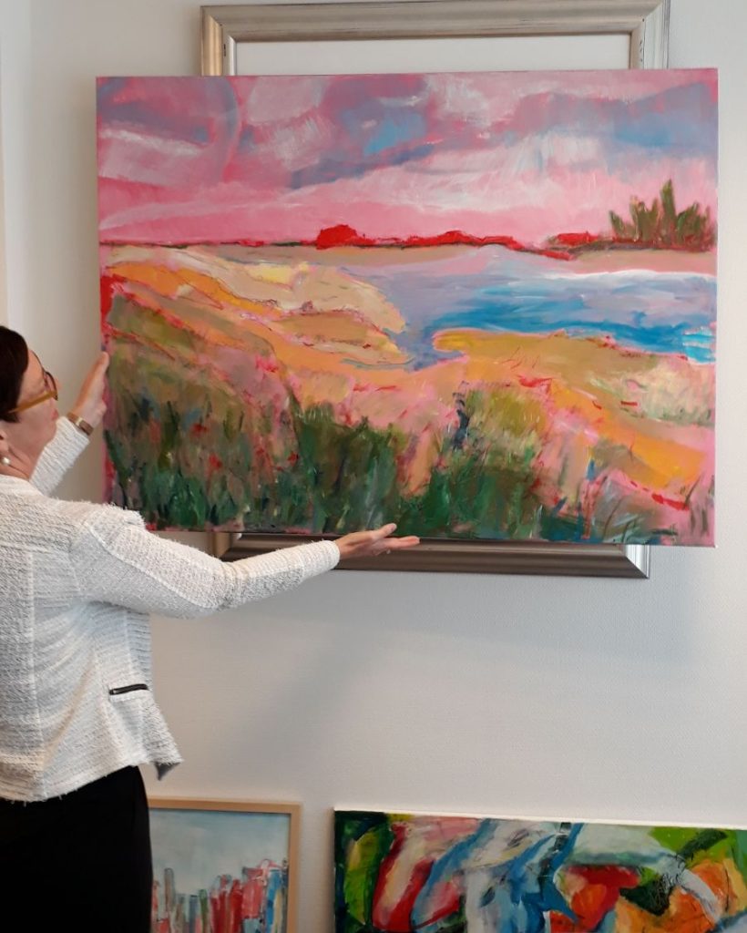 Kunst tegel